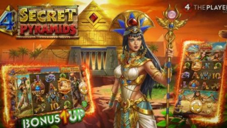 4ThePlayer releases new Egyptian themed online slot adventure game 4 Secret Pyramids
