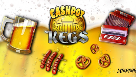 Kalamba Games revisits popular beer theme via new online slot Cashpot Kegs