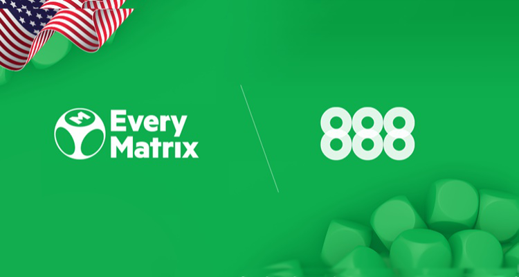 EveryMatrix expands reach in US iGaming market courtesy of new content distribution deal with 888casino