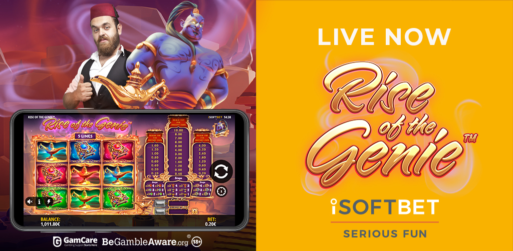 iSoftBet grants plenty of wishes with the launch of Rise of the Genie™