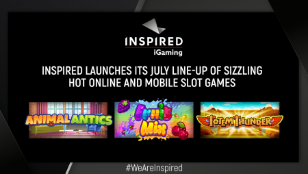 Inspired launches its July line-up of online slots