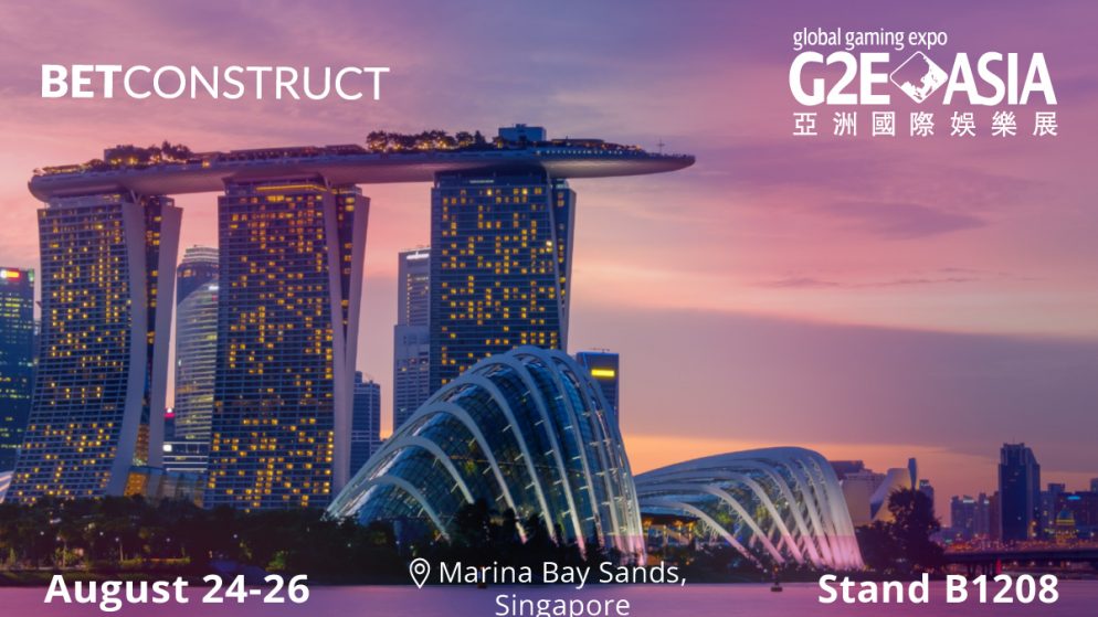 BetConstruct attends G2E Asia Singapore