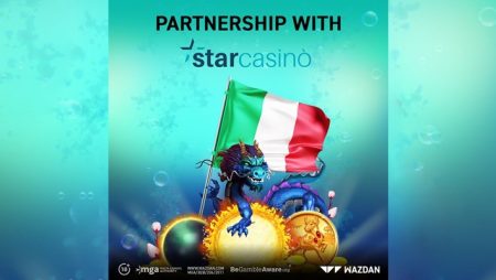 Wazdan further establishes presence in Italian iGaming market via Betsson Group online casino brand StarCasino