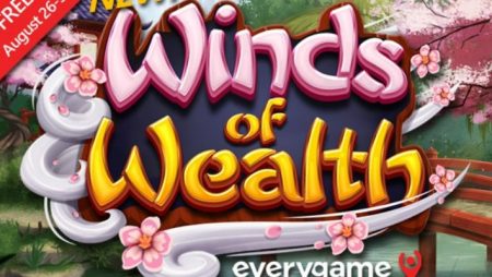 Everygame Poker offering spins on Betsoft’s online slot Winds of Wealth