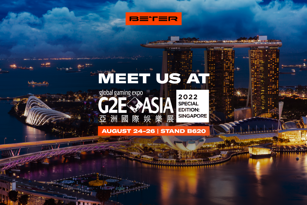 BETER is debuting at G2E Asia with its next-gen offering