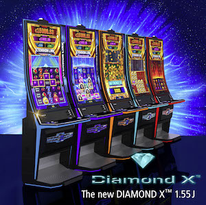 Single-screen Diamond X from Novomatic