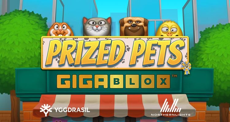 YG Masters partner studio Northern Lights incorporates popular GEM in new online slot Prized Pets Gigablox