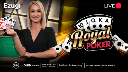 Ezugi launches Royal Poker and strengthens an already strong poker offering