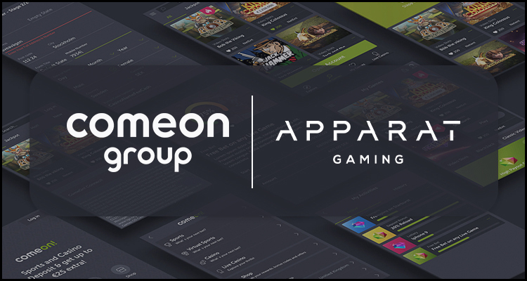ComeOn Group heralds API launch with Apparat Gaming Services Limited content