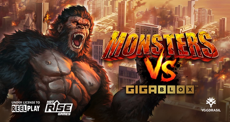 Yggdrasil launches latest online slot from YG Masters ReelPlay partner studio Hot Rise Games:  Monsters VS Gigablox