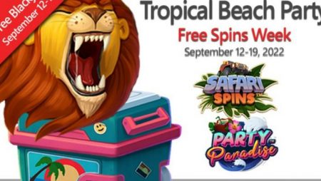 Everygame Poker announces new spins week with Nucleus Gaming’s Party Paradise and Safari Spins