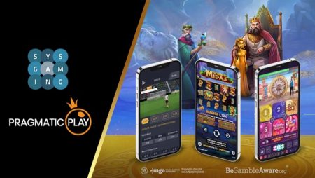 Pragmatic Play partners SysGaming via new multi-vertical deal; adds Megaways upgrade to Floating Dragon Hold and Win online slot