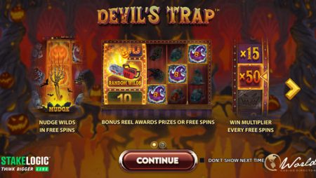 Stakelogic debuts Halloween-themed slot Devil’s Trap