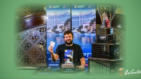 Chad Eveslage earns 2nd WPT title with Five Diamond World Poker Classic win