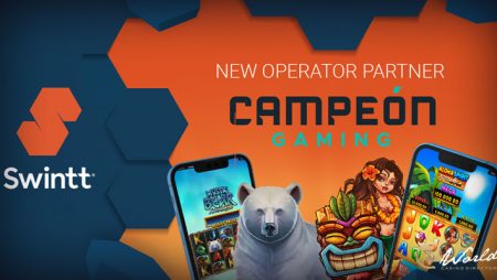 Campeon Gaming signs beneficial agreement with innovative supplier Swintt