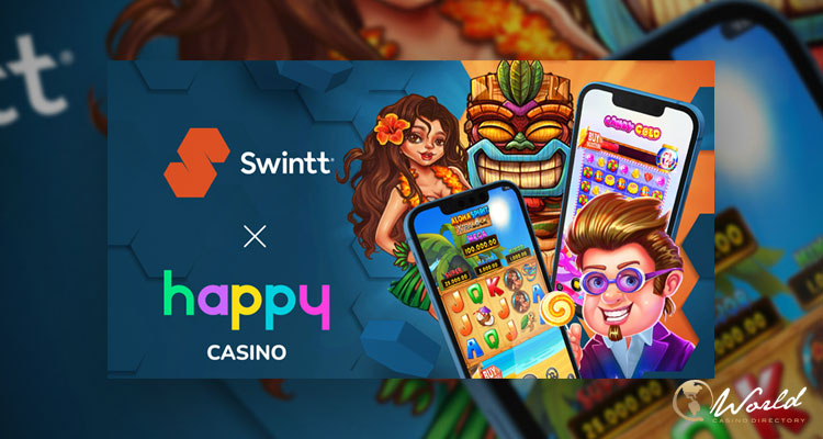 Smart move from Happy Casino integrating Swintt games portfolio