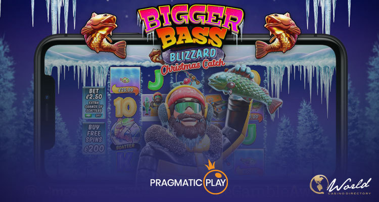 Pragmatic Play powers Bigger Bass Blizzard Christmas Catch slot from Reel Kingdom; 7th installment in popular series