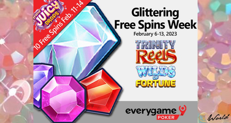 Everygame Poker Runs Free Spins From Feb 6 -14 to Offer Special Valentine’s Day Experience