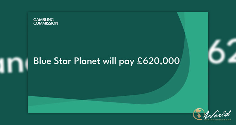 UKGC Issues Fine To Blue Star Planet