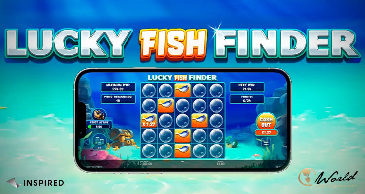 Explore Underwater World in Inspired’s New Minesweeper Release Lucky Fish Finder