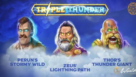 Tom Horn Gaming Unites Mythological Gods in Its New Release Triple Thunder