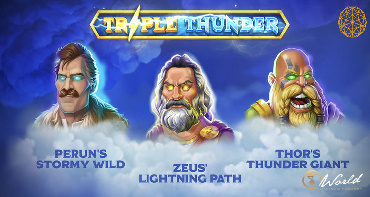 Tom Horn Gaming Unites Mythological Gods in Its New Release Triple Thunder