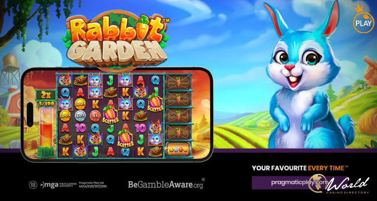 Pragmatic Play Offers Five-Level Multipliers in ‘Rabbit Garden’ Release