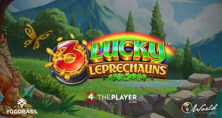 Yggdrasil and 4ThePlayer.com Release 3 Lucky Leprechauns Slot