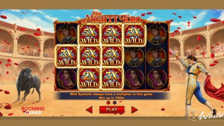 Experience the Real BullFighting in New Booming Games Slot Release The Mighty Toro