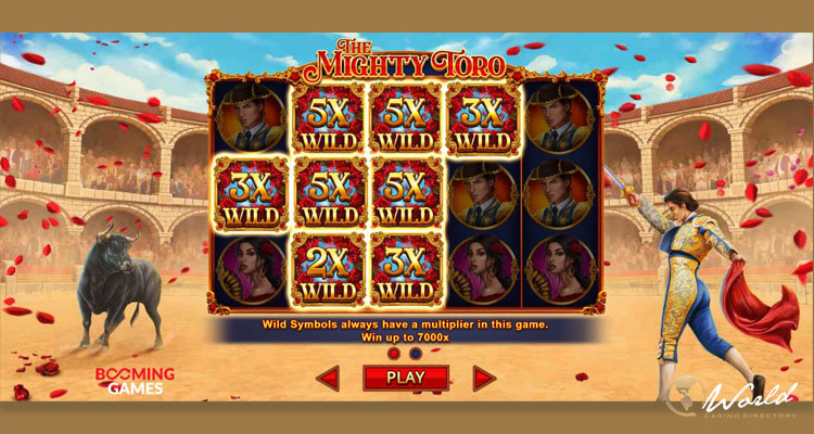 Experience the Real BullFighting in New Booming Games Slot Release The Mighty Toro
