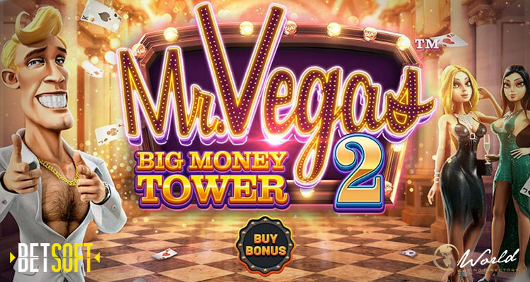 Betsoft Gaming Releases ‘Mr. Vegas 2: Big Money Tower™’ Sequel to Popular Slot