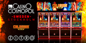 Zitro installs in Casino Cosmopol Stockholm