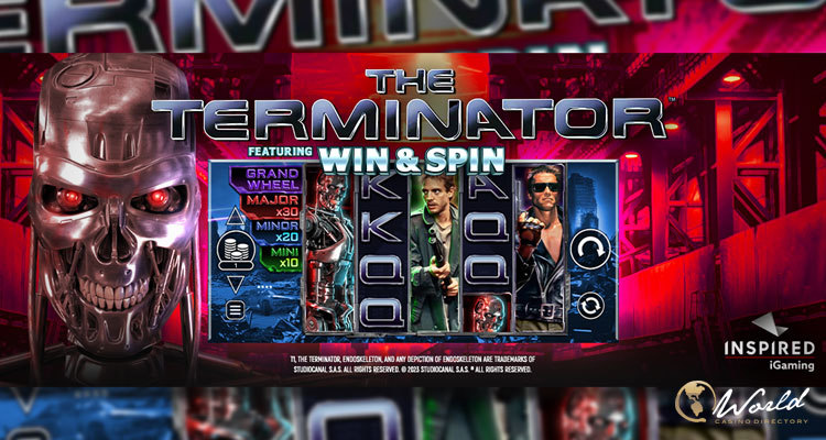 Inspired Released The Terminator™ Slot Propelled by Win & Spin Mechanics