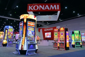 Original Konami slots and systems at IGA
