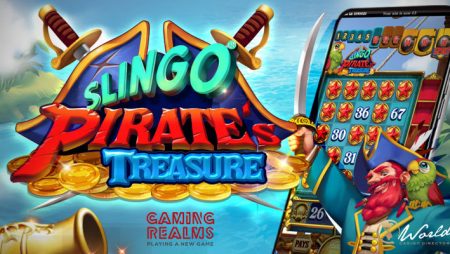 Explore the High Seas in New Gaming Realms Release Slingo Pirate’s Treasure