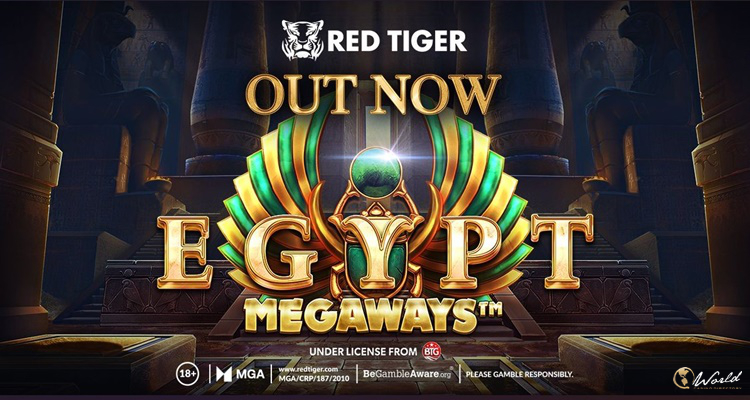 Red Tiger Releases New Egypt Megaways Online Slot Powered by BTG’s Popular Game Engine