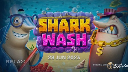 Shark Wash – Fun Gameplay and Unique Mechanic in New Relax Gaming’s Slot Release