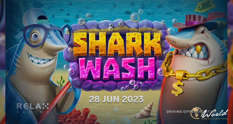 Shark Wash – Fun Gameplay and Unique Mechanic in New Relax Gaming’s Slot Release