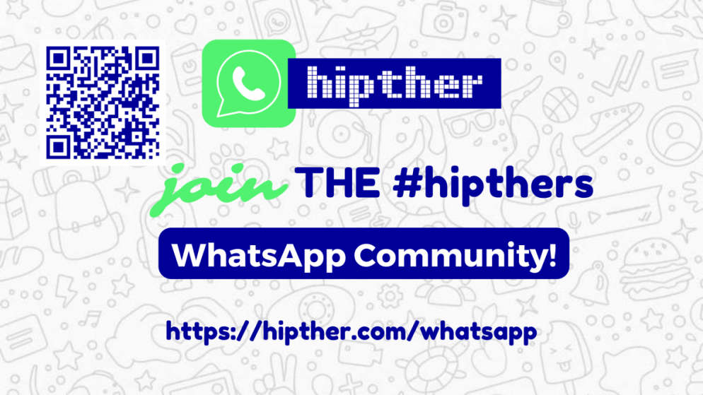 Join the #hipthers WhatsApp Group for Event Updates, Fun & Networking!