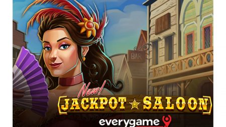 Everygame Casino’s New Jackpot Saloon, a Cowboy Game with Five Jackpots and a Pick Bonus Game, Takes Players to the Wild West