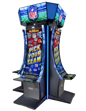 First look at Aristocrat’s NFL slot machines