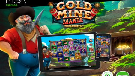 Latest Megaways Production from MGA Games, Gold Mine Mania, is an Exciting New World Full of Treasures Just Waiting to be Discovered