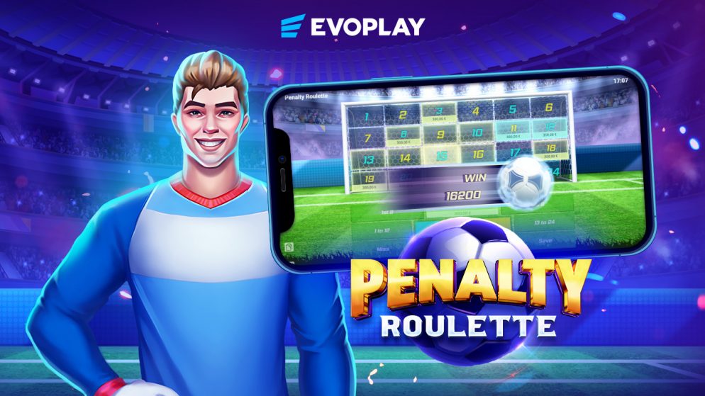 Evoplay creates the ultimate combination for a winning goal in Penalty Roulette
