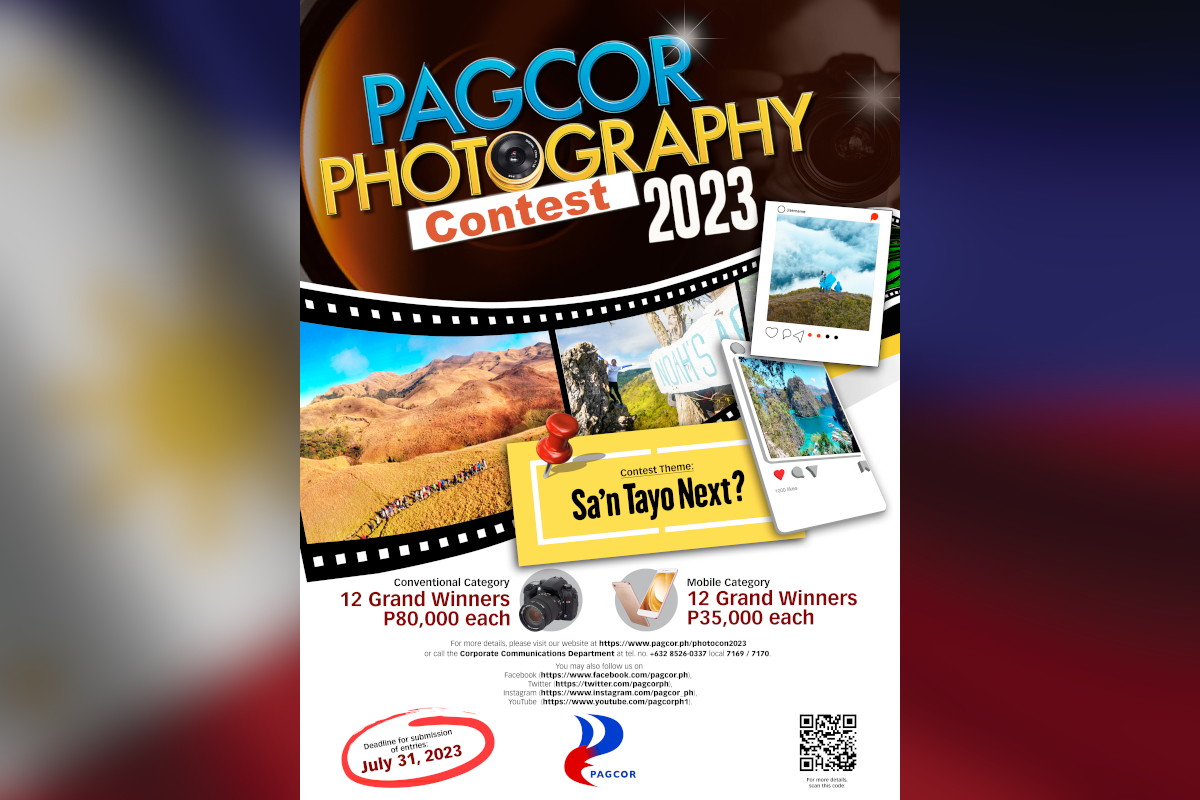 Deadline for PAGCor’s 2023 Photography Contest Draws Near