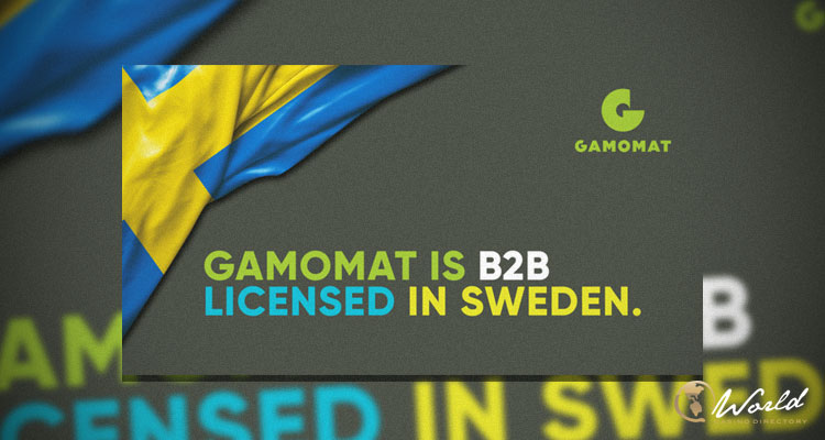 GAMOMAT Extends Presence On Swedish Market With New B2B License