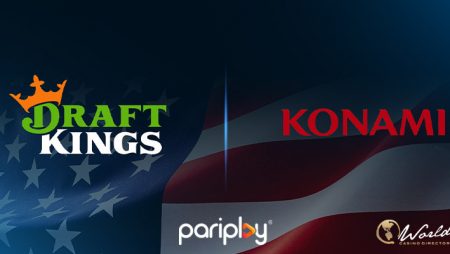 Pariplay Partners with DraftKings to Launch Konami Gaming Content in New Jersey