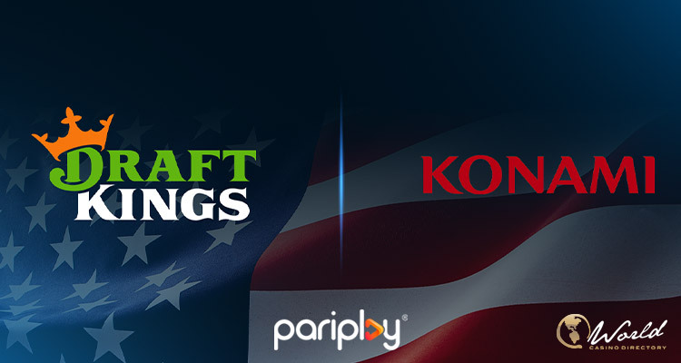 Pariplay Partners with DraftKings to Launch Konami Gaming Content in New Jersey