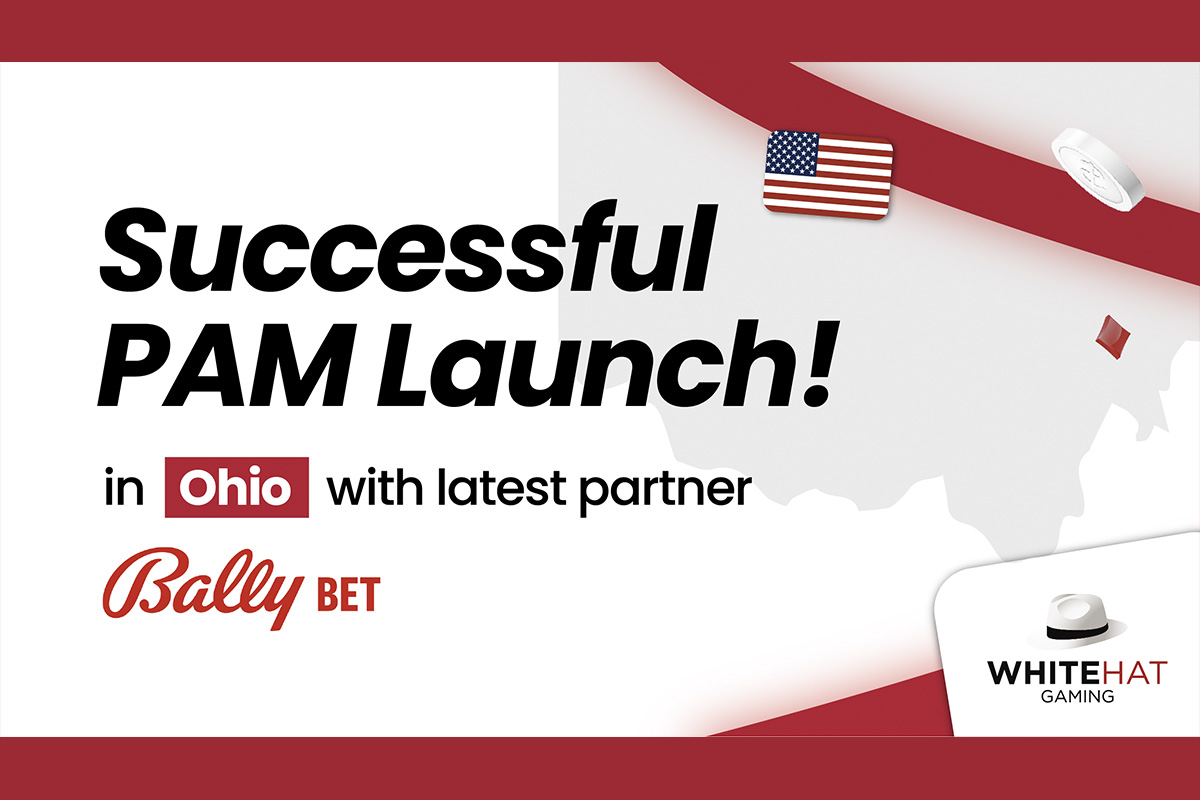 White Hat Gaming provides its proprietary PAM to Bally’s in Ohio