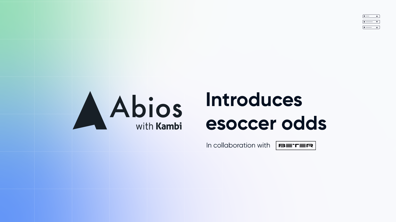 Abios fills the holes in the seasonal sports calendar  with engaging esoccer, provided by BETER