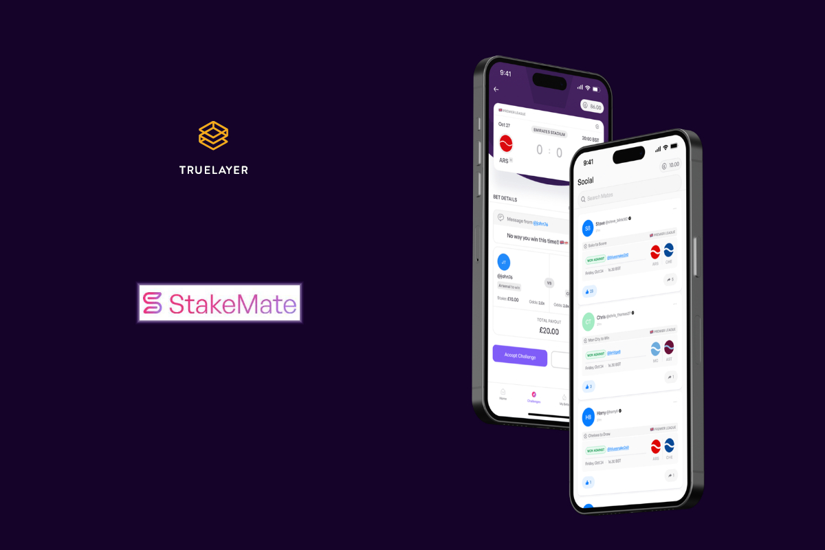 Sports Betting Operator StakeMate Launches TrueLayer’s Signup+ in the UK
